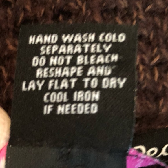 Previously Worn Brown Full Length Sweater With Button Closure - Picture 6 of 6